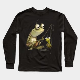 A Frog and His Son Long Sleeve T-Shirt